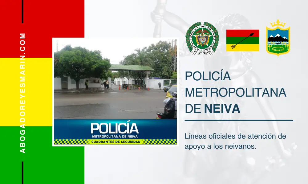 comando policía metropolitana neiva