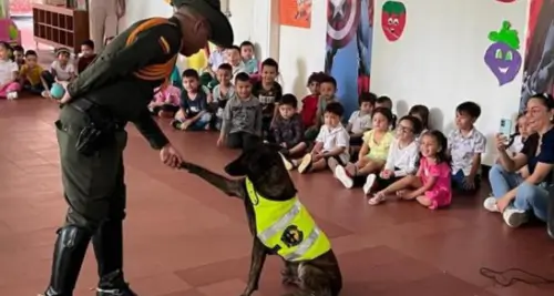 actividades policia neiva niños